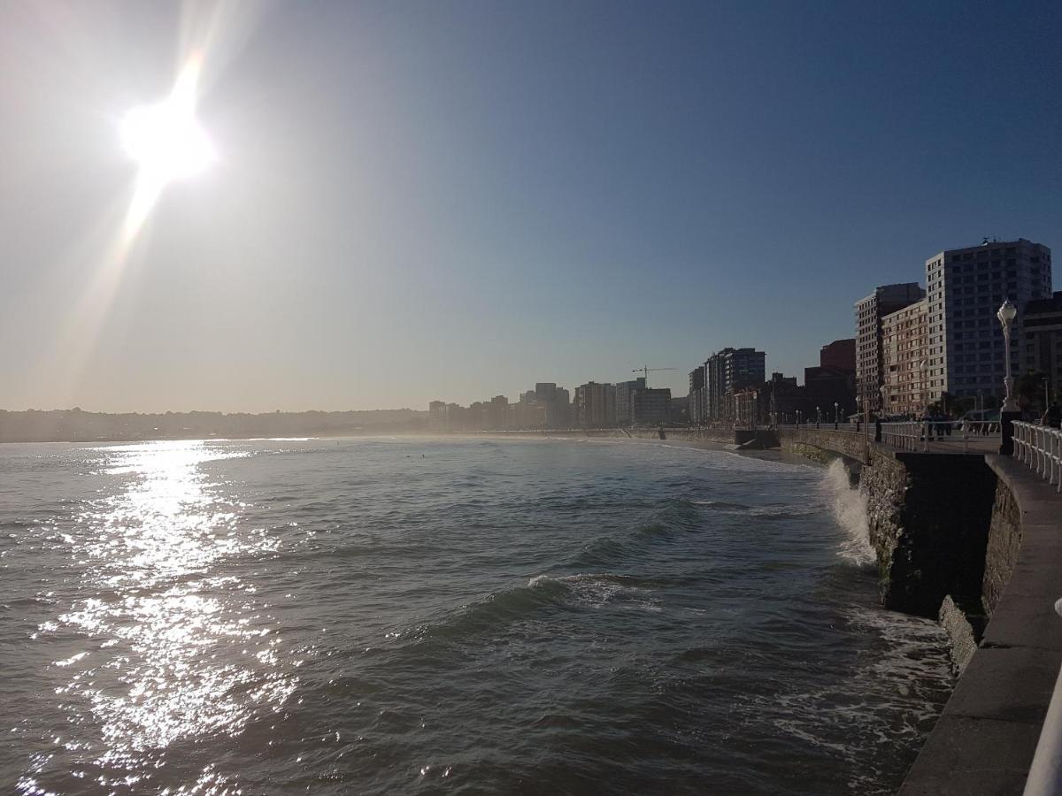 La Galeria De San Lorenzo Gijón Exteriör bild