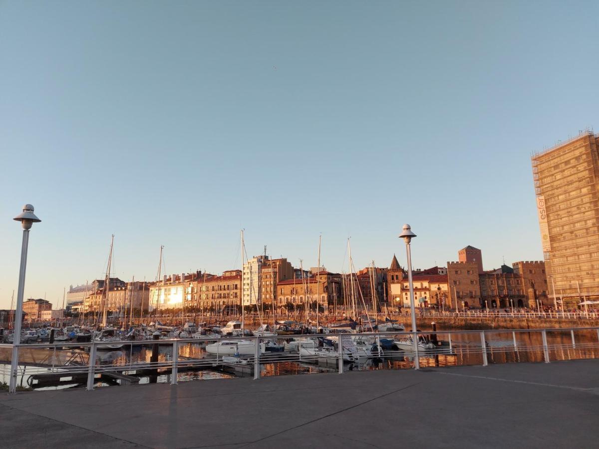 La Galeria De San Lorenzo Gijón Exteriör bild